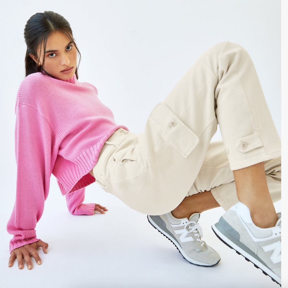 Aritzia Modern Cargo Pant Wilfred Free in Mauve